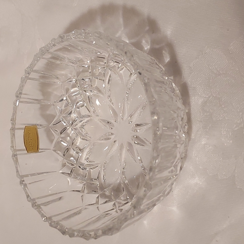 Vintage 74% Led Crystal Sugar Bowl Western Germany